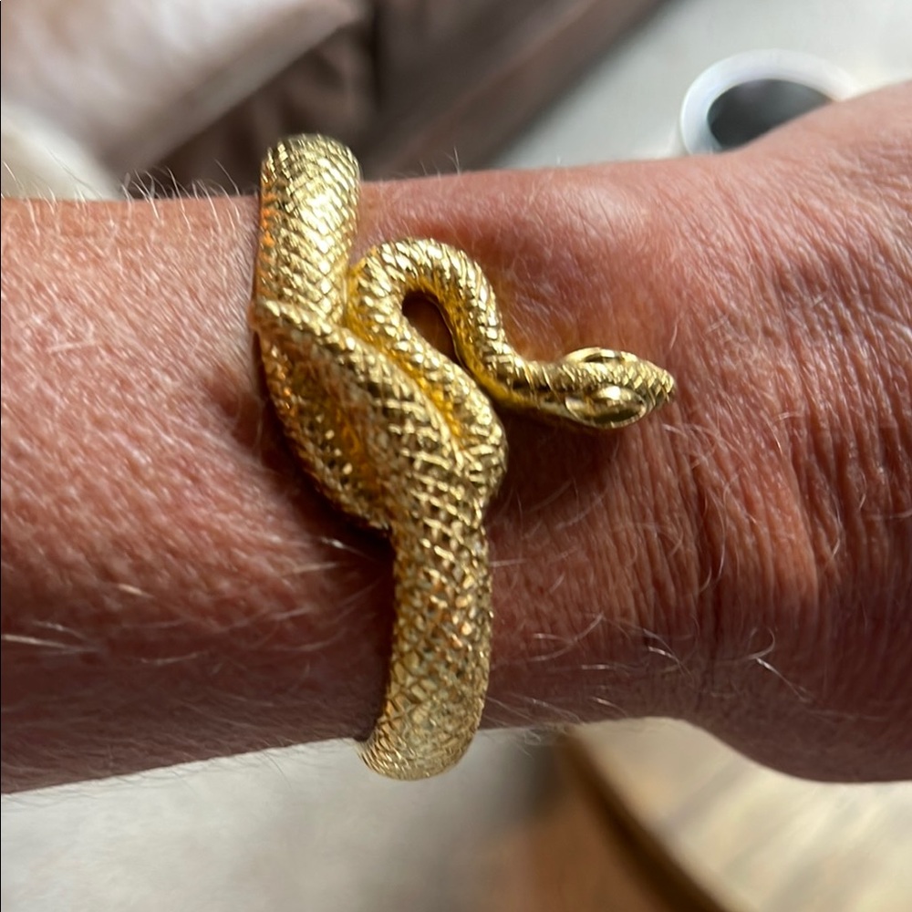 Trifari Gold Reptile-Inspired Jewelry